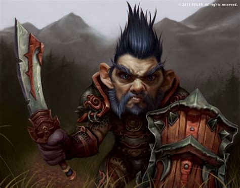 it s funny because it s true warrior gnome for world of warcraft warcraft art warcraft