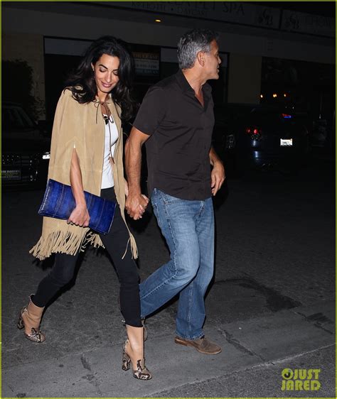 George Clooney Wife Amal Celebrate First Valentine S Day As Married