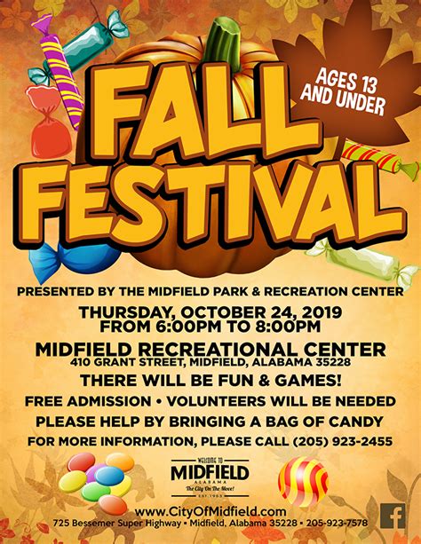 Fall Festival 2019 Welcome To Midfield Alabama The City On The Move