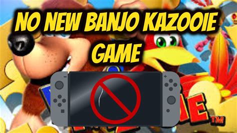 No New Banjo Kazooie Game Youtube