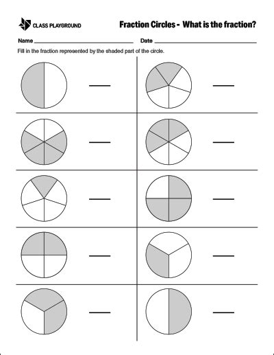 Fraction Circles Class Playground