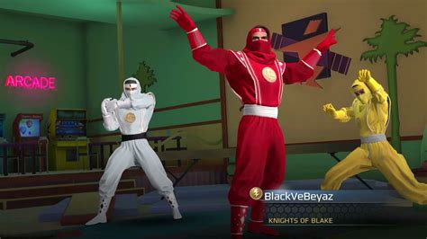 Mighty Morphin Red Ninja Rocky Desantos Power Rangers Legacy Wars