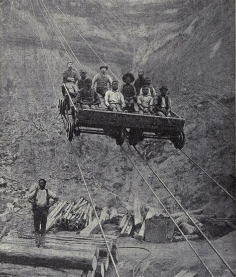 Early Photographs Reveal Daily Life At The Kimberley Diamond Mine In