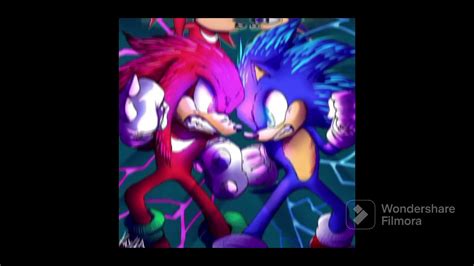 Sonic Vs Knuckles Antes Y Ahora Youtube