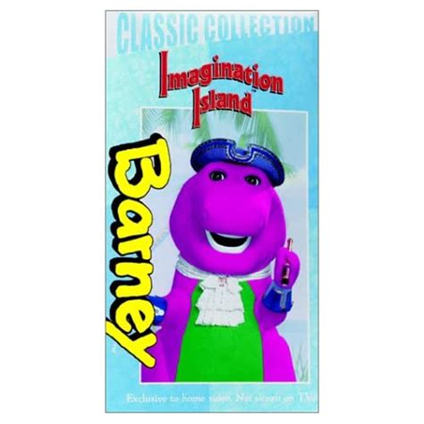 Barney Imagination Island Classic Collection Vhs Barney