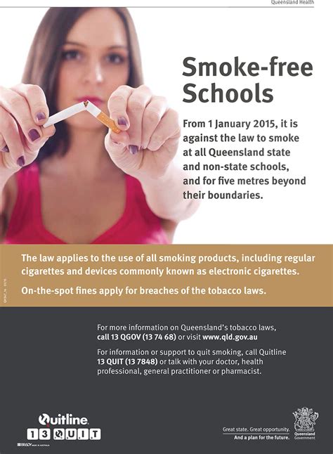 You are also legally required to report accidents using an accident. QLD SMOKE FREE SCHOOLS LAWS POSTER A4
