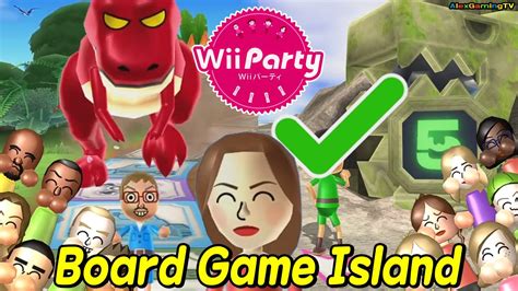 wii party board game island standard com alonso vs ashley vs shouta vs maria alexgamingtv