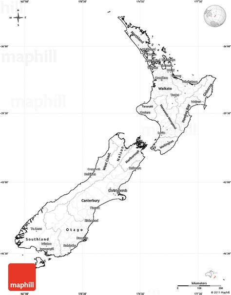 New Zealand Printable Map Printable Word Searches