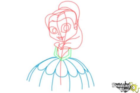 How To Draw Chibi Belle Drawingnow