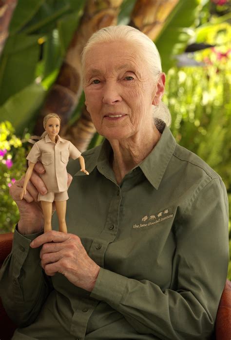 barbie unveils new dr jane goodall doll in honor of the conservationist