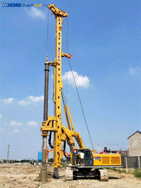 Xcmg Xr120d Small Piling Rig Machine 120kn 44m Rotary Drilling Rig For