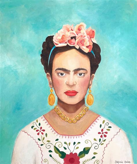 Frida Kahlo Painting Stefanie Bales Fine Art