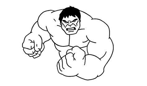 Hulk Head Coloring Page Coloring Pages