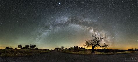 Milky Way Arm In The Dark Sky Alqueva Reserve Astrophotography By
