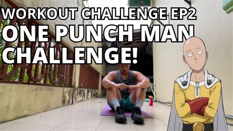 One Punch Man Challenge Workout Challenge Youtube