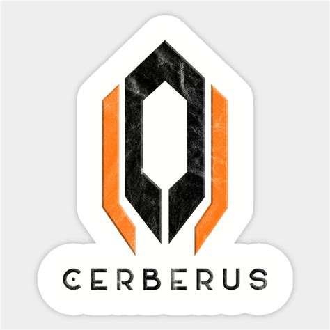 Cerberus Logo Inspired By Mass Effect Cerberus Mass Effect Sticker