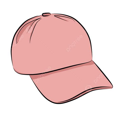 قبعة وردي قبعة قبعة امرأة القبعة المرسومة Png وملف Psd للتحميل مجانا