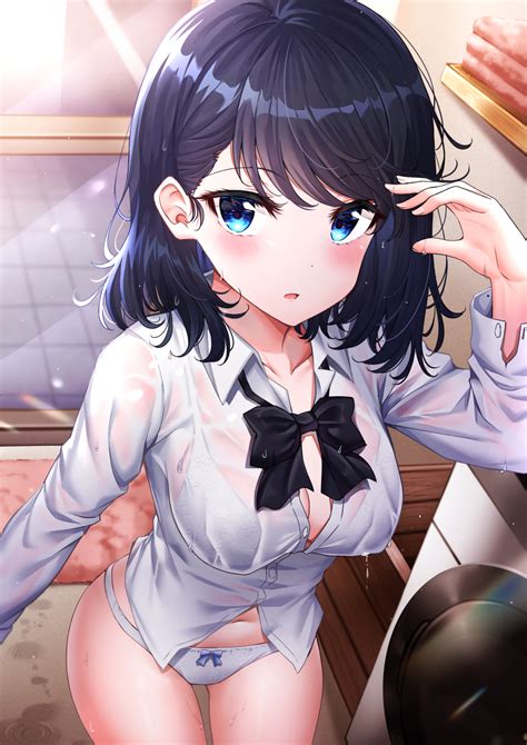 Most recent weekly top monthly top most viewed top rated longest. Sunhyun, original characters, blue eyes, wet body, blush, big boobs, anime, anime girls, panties ...