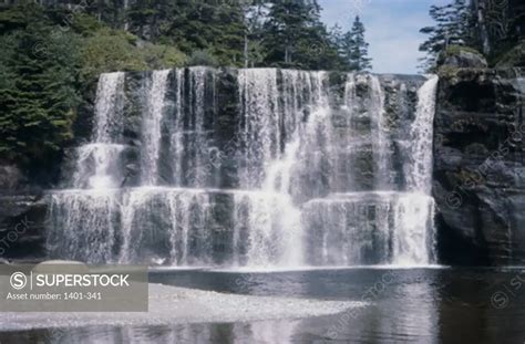 Tsusiat Falls Pacific Rim National Park Vancouver Island British