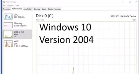 Windows 10 V2004 Microsoft Améliore Les Performances Face à V1909 Ginjfo