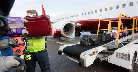 How And Where Airlines Store Checked Luggage In The Planes Cargo Hold