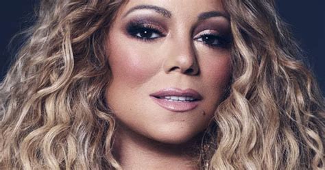 Mariah Carey Poses Completely Topless In Tiny Knickers And Fishnet