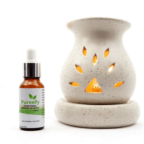 Pureefy Essential Oil With Electric Diffuser Natural Air Freshener