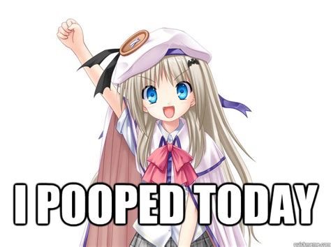 Anime Girl Poop