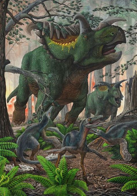 Paleoillustration Dinosaur Art Prehistoric Animals Dinosaur Fossils