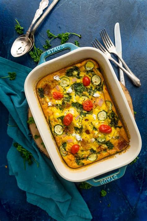 Recipes that use up a lot of eggs bonus pudding recipe 15. Easy Egg Casserole | A Low Carb Breakfast Casserole Recipe ...