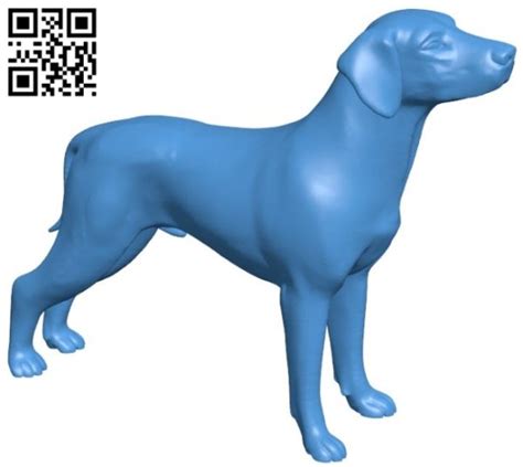 Hunter Dog B005911 Download Free Stl Files 3d Model For 3d Printer And