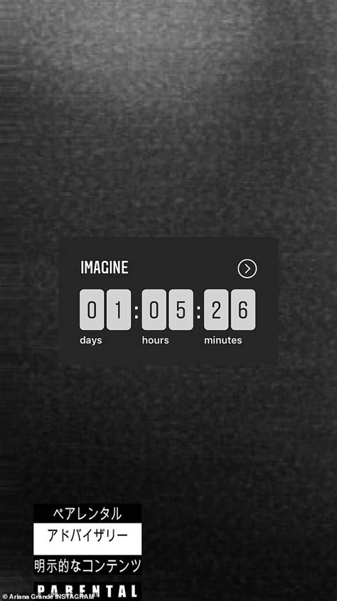 Ariana Grande Teases Her New Single Imagine As Pop Star Posts Countdown