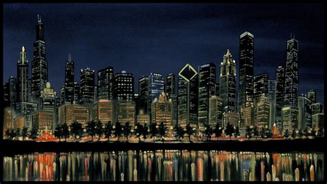 Free Download Chicago Skyline Wallpaper Chicago Skyline 1920x1200 For