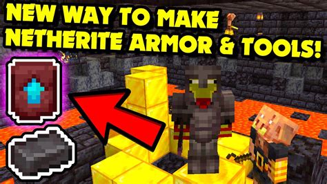 How To Make Netherite Armor And Tools In Minecraft 120 How To Use