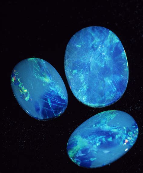 Blue Opal Gemstones Photograph By Lawrence Lawry