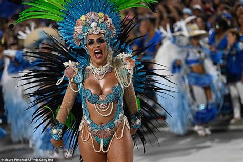 Rio Carnival Is BACK Brazil S Famous Dancers Look As Flamboyant As