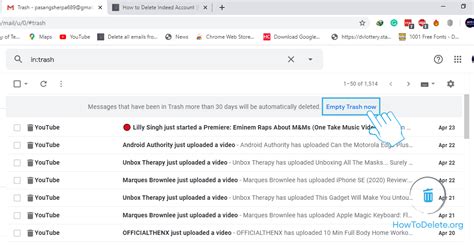 How To Delete All Emails From A Sender On Gmail And Yahoo Mail