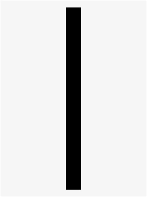 Vertical Bar Symbol
