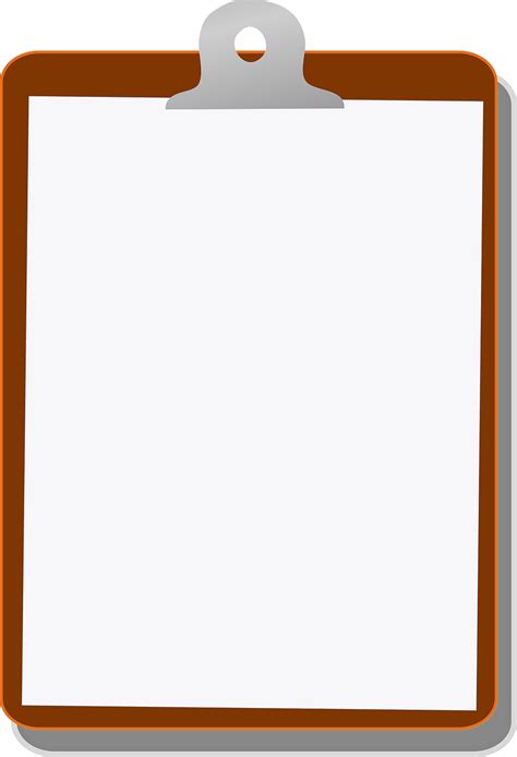 Clipboard Writing Board Office Free Vector Graphic On Pixabay