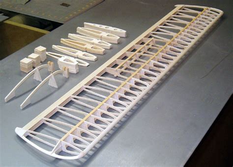 Airfield Models Styles Of Model Aircraft Wing Construction