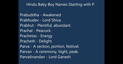 One of many names of lord shri krishna ; Tamil Hindu Boy Baby Names Starting With P - Baby Viewer