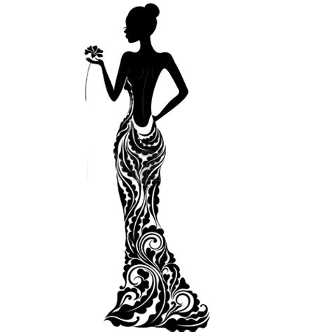 Dress Silhouette Fashion Stock Photography Mannequin Png Download