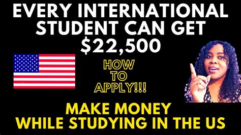 How To Apply Make Money While Studying In The Us Every International