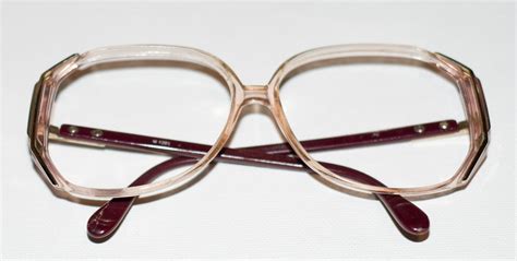 Vintage Bug Eye Gold Accented Eyeglasses