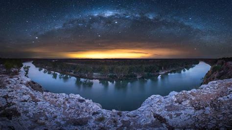 Milky Way Murray River Bing Wallpaper Download