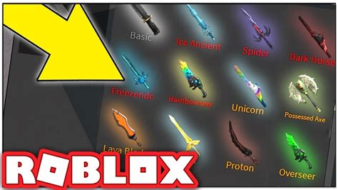 Best Inventory In Roblox Assassin Youtube