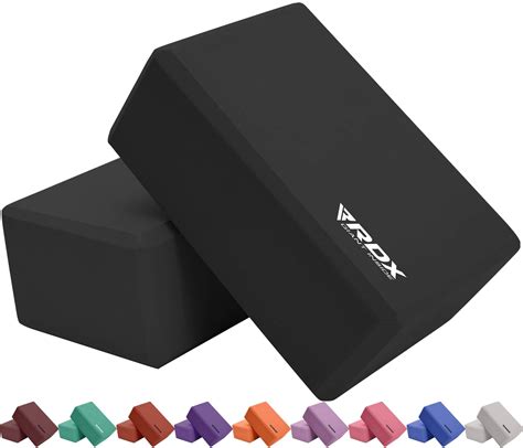 Rdx Yoga Block Set High Density Eva Foamnon Slip Brick For Pilates