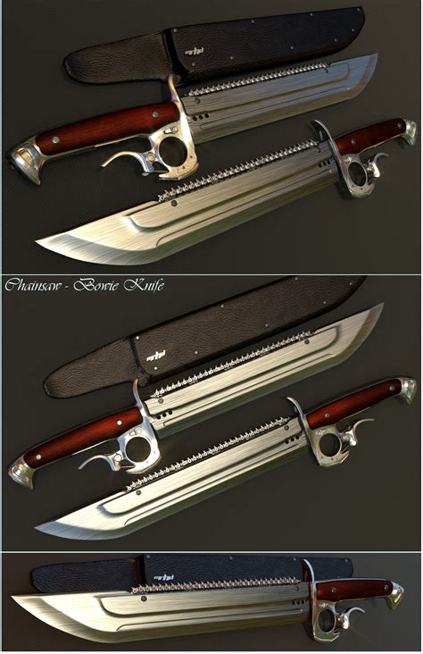 Chainsaw Bowie Knife By Mrhd On Deviantart