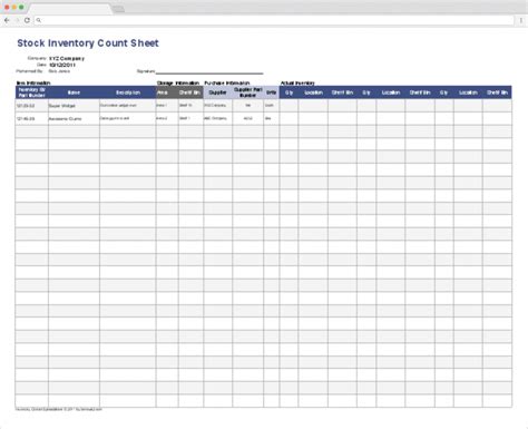 Inventory Control Excel ~ Excel Templates