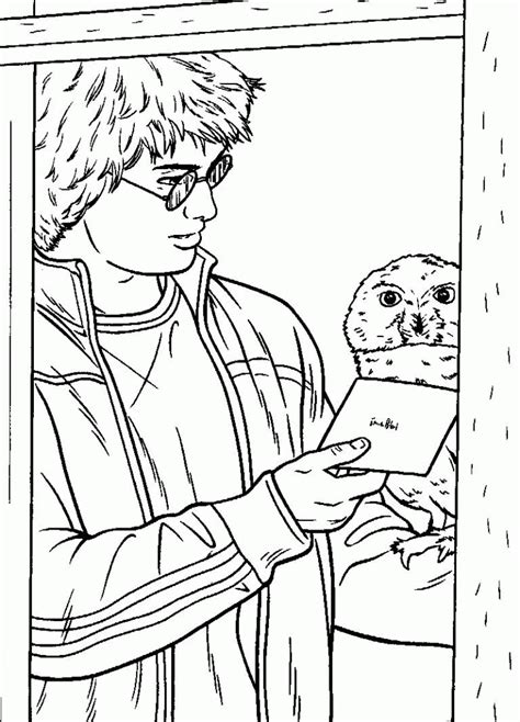 Harry potter: ausmalbilder & malvorlagen